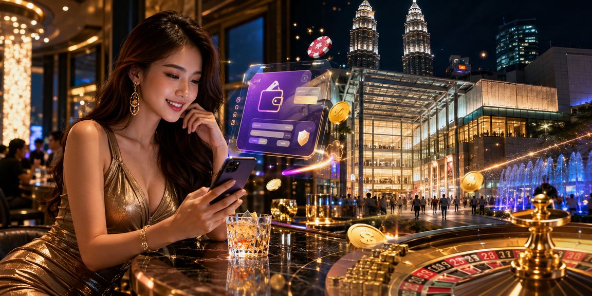 Pengguna Malaysia menggunakan kasino mudah alih t1000 dengan privasi data terjamin